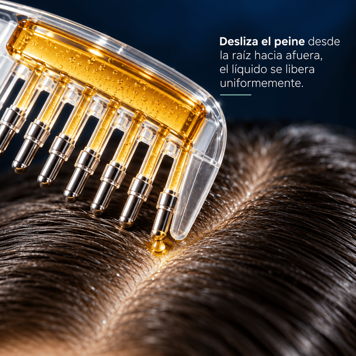 Peine RaizPro™ llega hasta la raíz