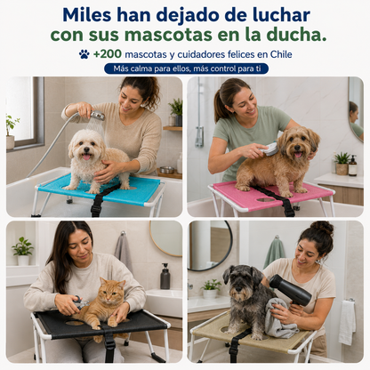 Pet Shower Station™ El aseo de tu mascota ya no es una batalla