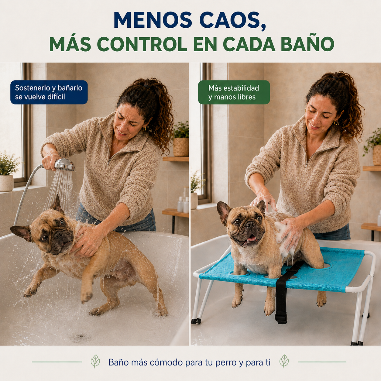 Pet Shower Station™ El aseo de tu mascota ya no es una batalla