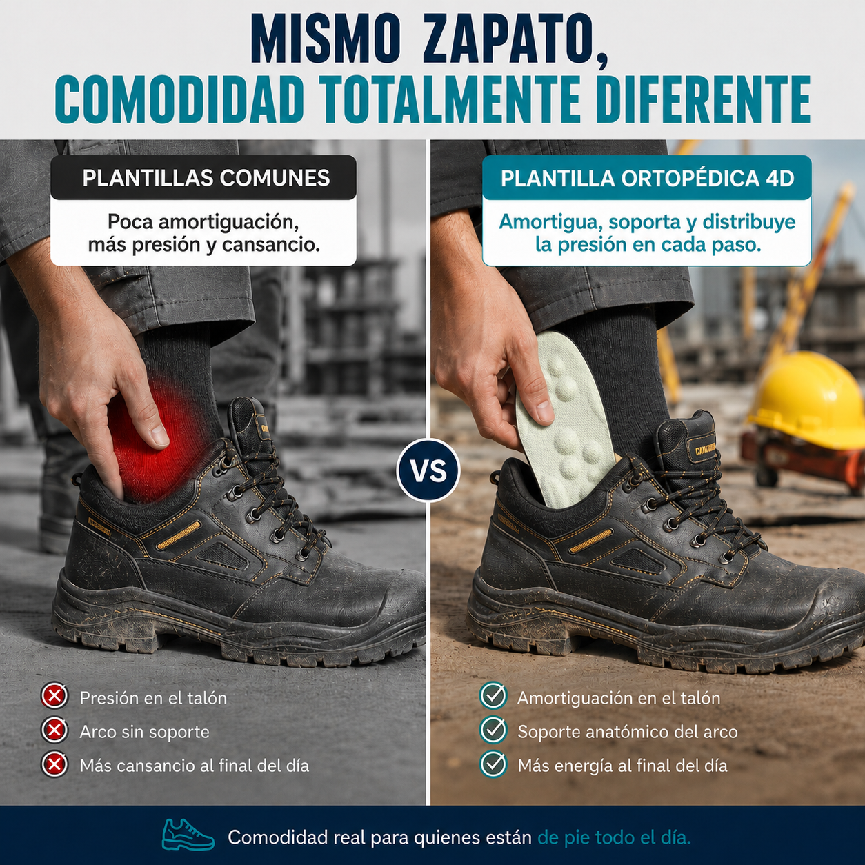 Light Footed™ - Plantillas ortopédicas 4D - Dale descanso a tus pies